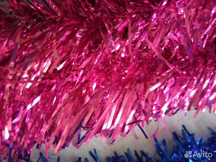 Мишура новогодняя