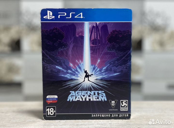 Agents Of Mayhem Steelbook Edition Sony PS4