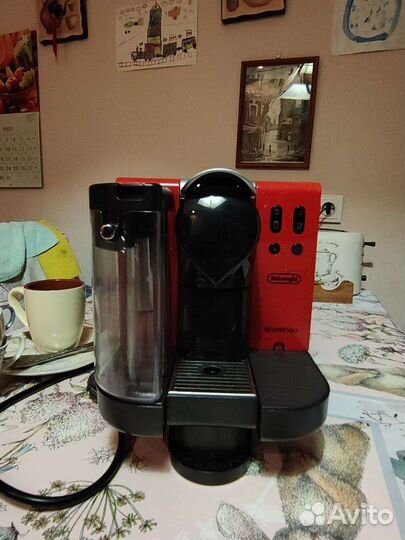 Капсульная кофемашина delonghi nespresso