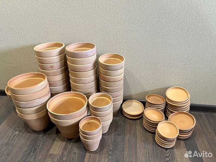 Керамические горшки