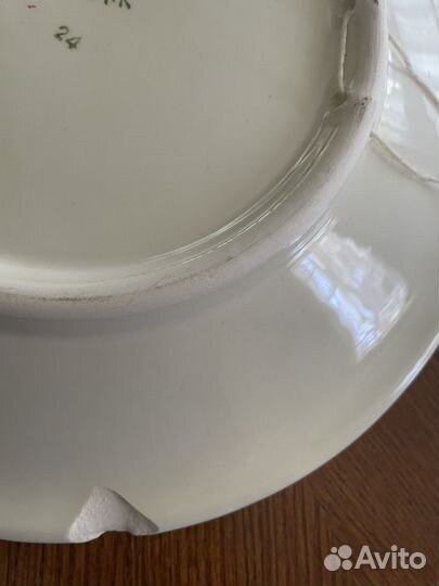 Тарелка настенная винтаж