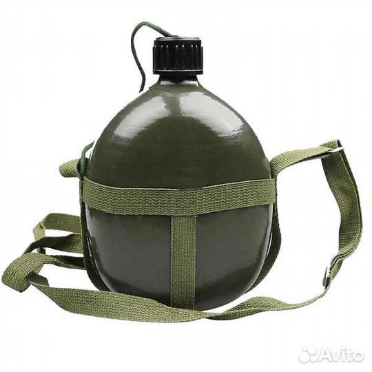 Фляжка алюминиевая тактическая