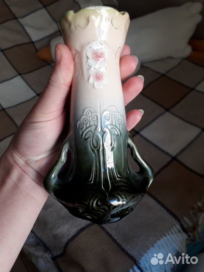 Старинная ваза Франция нач 20 в Ар Нуво