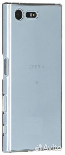 Чехол-Накладка Sony Xperia X compact Чёрный Кант