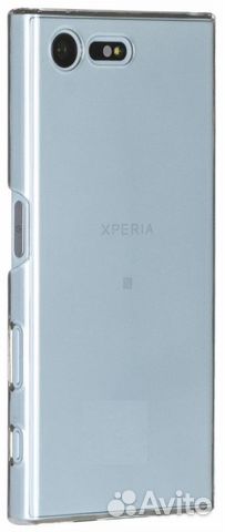 Чехол-Накладка Sony Xperia X compact Чёрный Кант