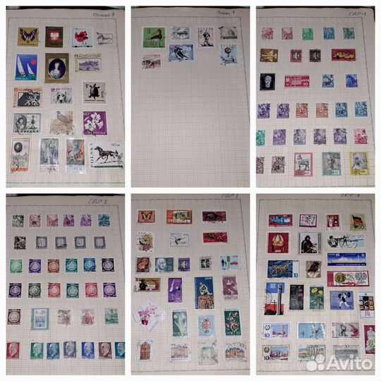 Коллекция почтовых марок
