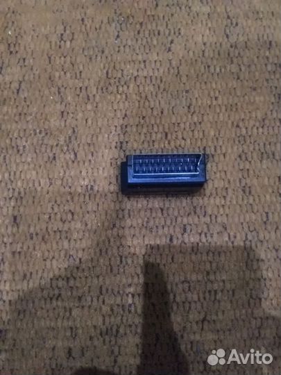 Переходник scart на 3 RCA + S-VHS