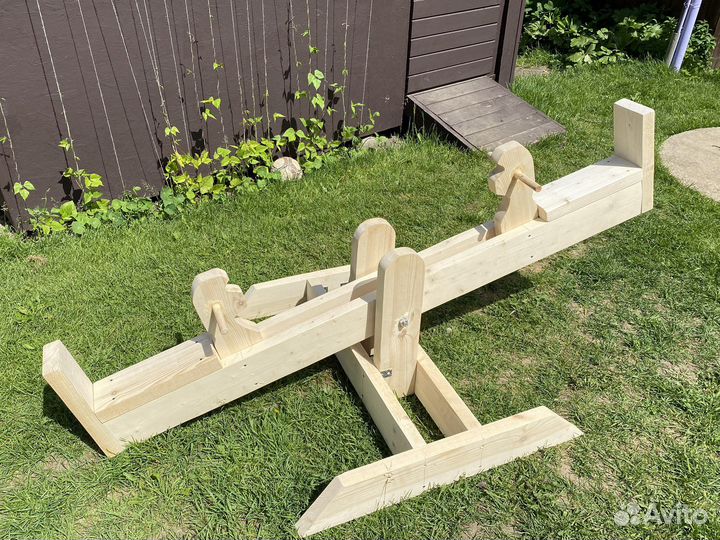 Качели деревянные (балансир)
