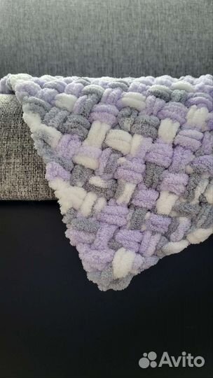 Плед детский плюшевый (новый)