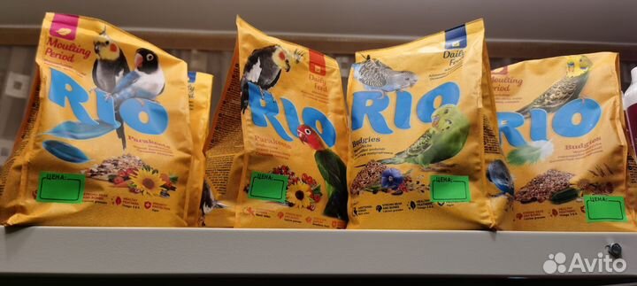 Товары для грызунов и попугаев