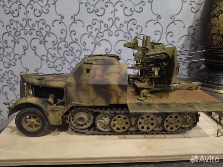 Готовая сборная модель военной техники