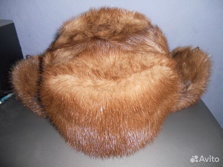 Шапка норковая мужская