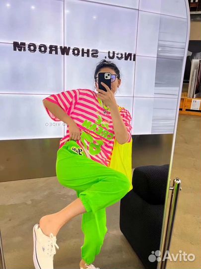 Спортивный костюм яркий люкс