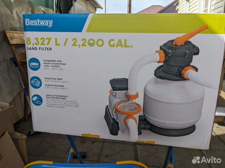Фильтр для бассейна Bestway 8327 л/ч