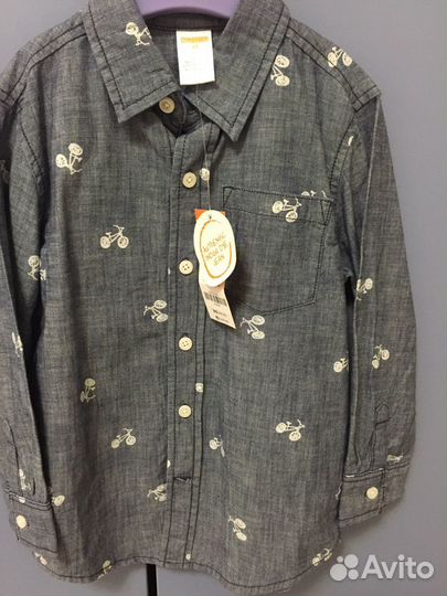 Рубашка новая 4т (джимбори)