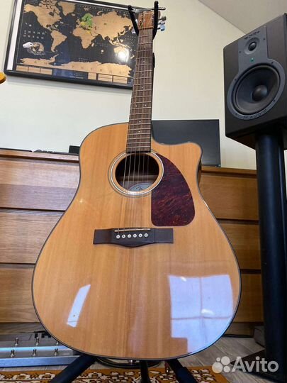 Гитара электроакустика Fender cd140sce NAT