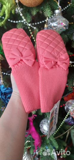 Рукавицы варежки краги девочке