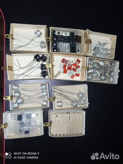 Радио детали СССР новые