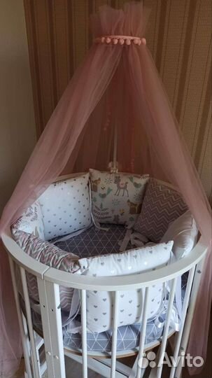 Кроватка-трансформер 8 в 1