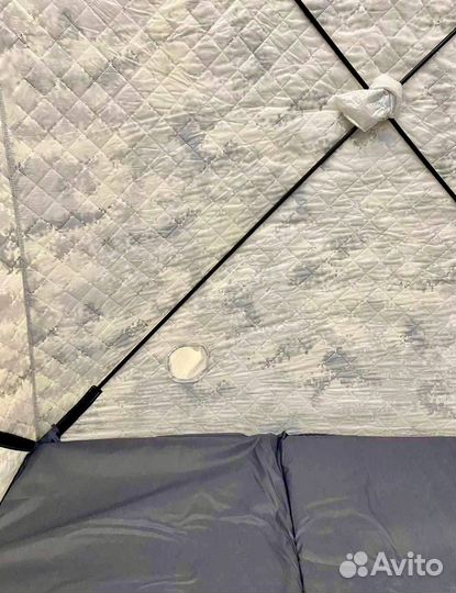 Куб палатка с полом и светом