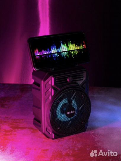 Колонка с подсветкой