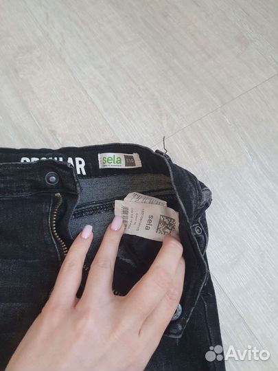 Джинсы и рубашка костюм на кмальчика 104