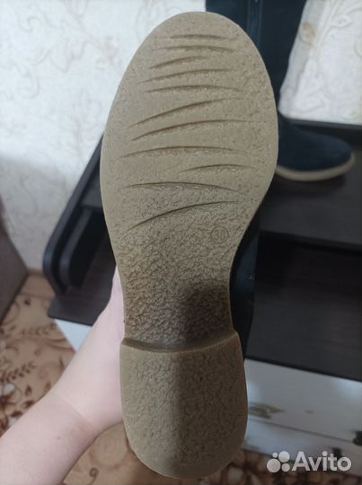 Зимние женские сапоги 38 натуральная замша