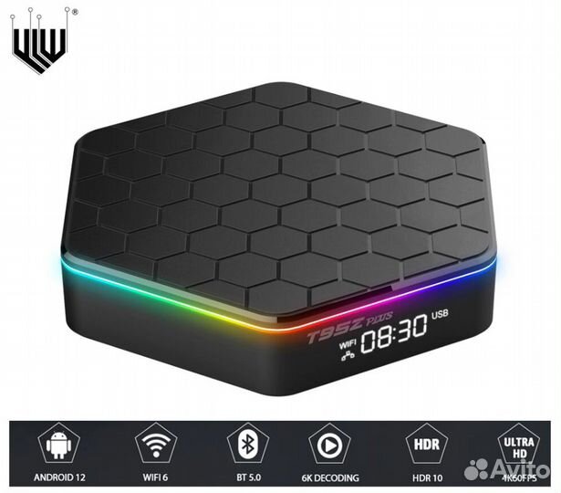 Приставка Смарт-тв YLW T95Z plus 64гб