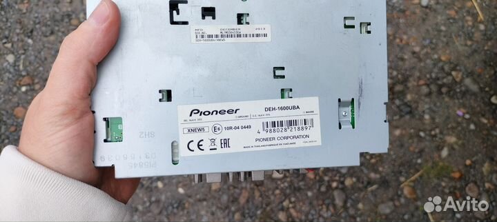 Автомагнитола pioneer 1 din