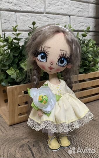 Кукла текстильная ручной работы