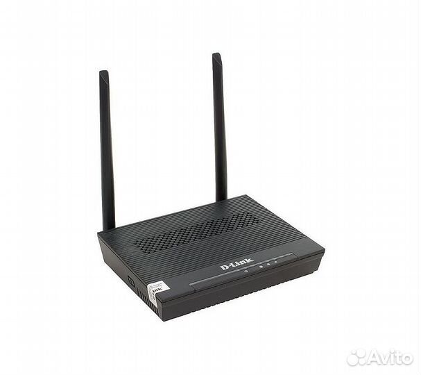 Wi-Fi роутер D-link DIR-615/gfru/R2A, черный