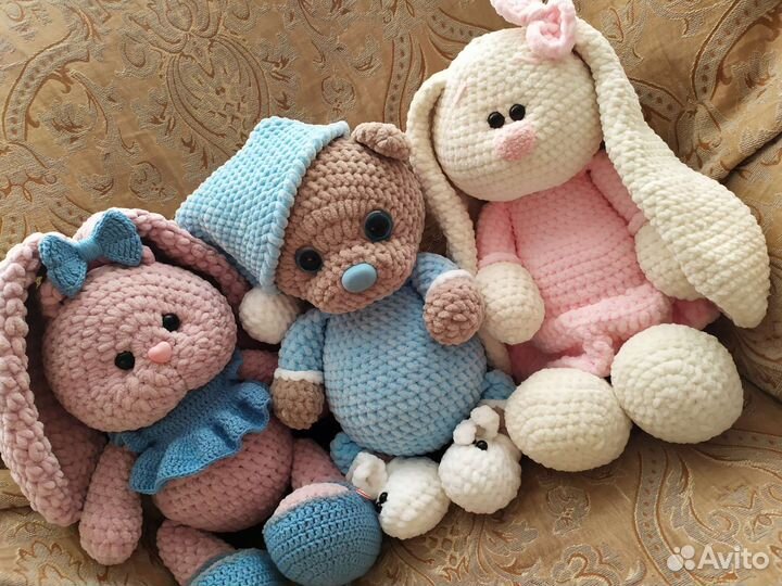 Игрушки вязаные