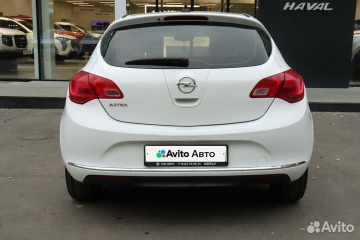 Opel Astra 1.6 МТ, 2013, 158 950 км