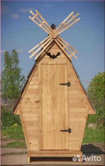 Дачный туалет с установкой SOX555