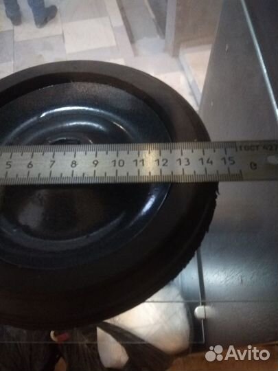 Колёса к хоз.тележкам, черенок д/швабры, грабли