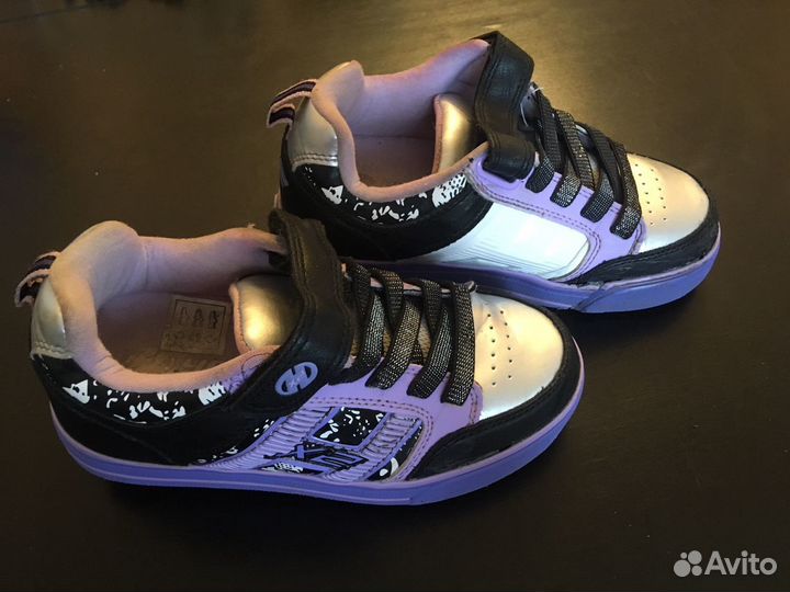 Роликовые кроссовки heelys X2, размер 32(eur)