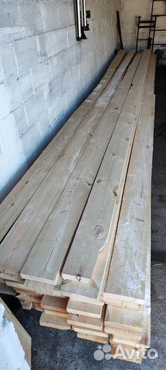 Доска обрезная сухая сосна