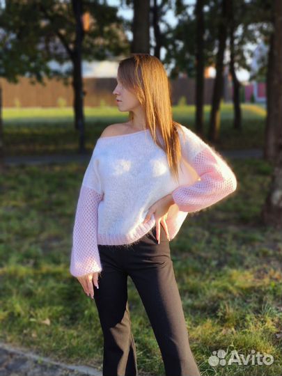 Женский джемпер из премиальной пряжи