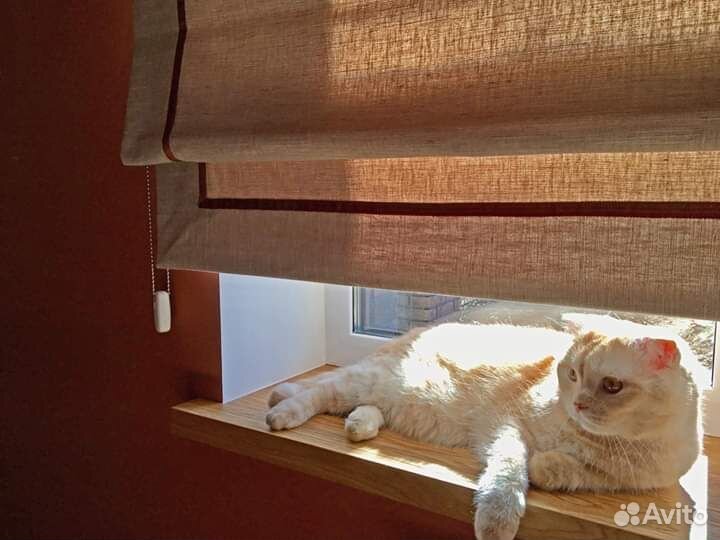 Пошив римских штор на заказ