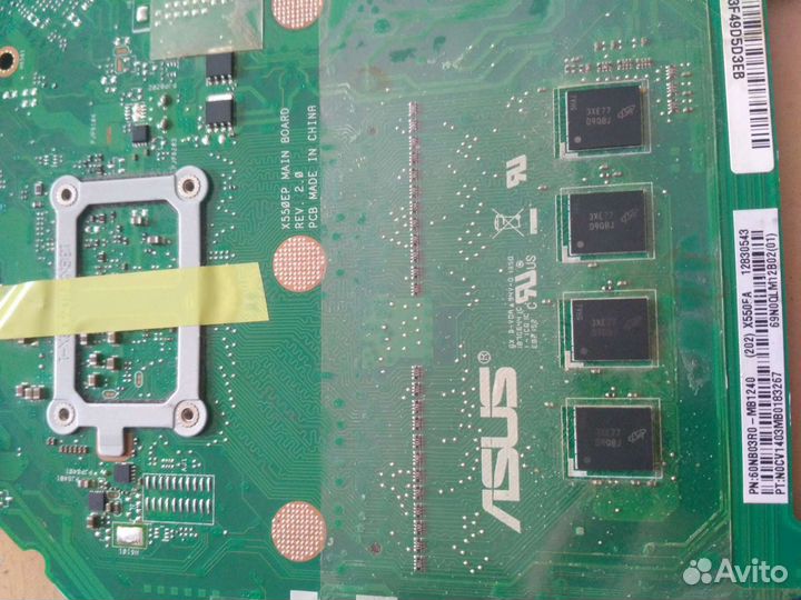 Материнская плата донор asus x552e