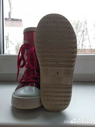 Детские резиновые сапоги 26 размер