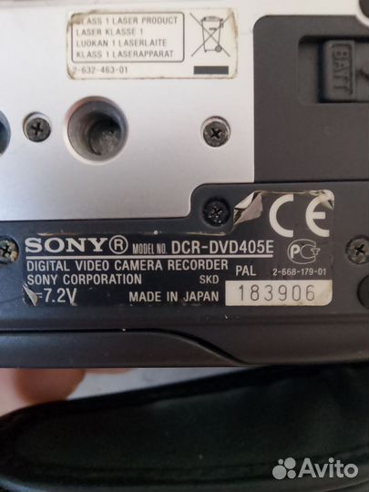 Видеокамера sony handycam