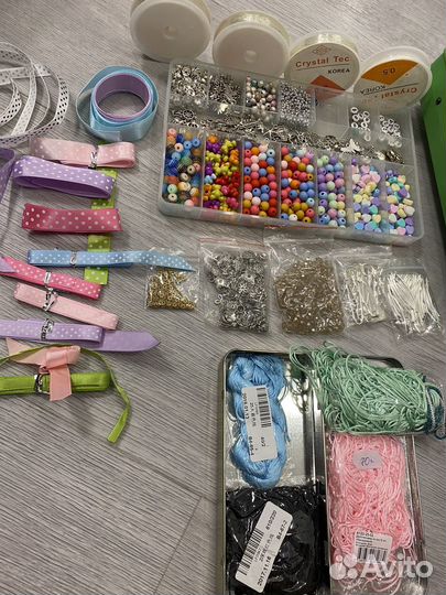 Набор для создания браслетов, украшений, булавок