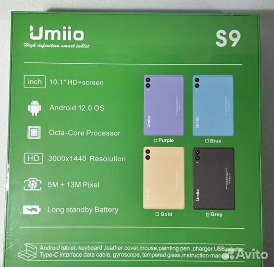 Новый Планшет 6/128 Umiio S9