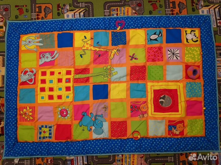 Развивающий коврик для детей Taf toys 100х150