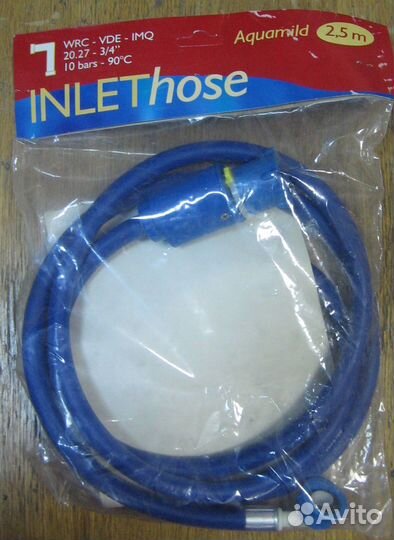 Шланг заливной с клапаном аквастоп для посудомо