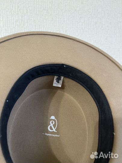 Шляпа фетровая женская