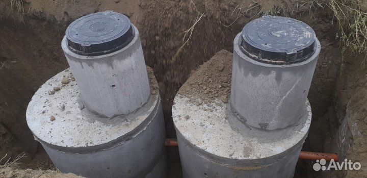 Септик под ключ. Выгребная яма