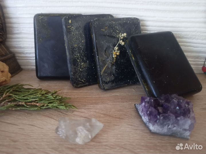 Шунгитовое мыло с полынью