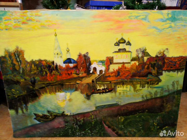 Картины маслом на холсте СССР